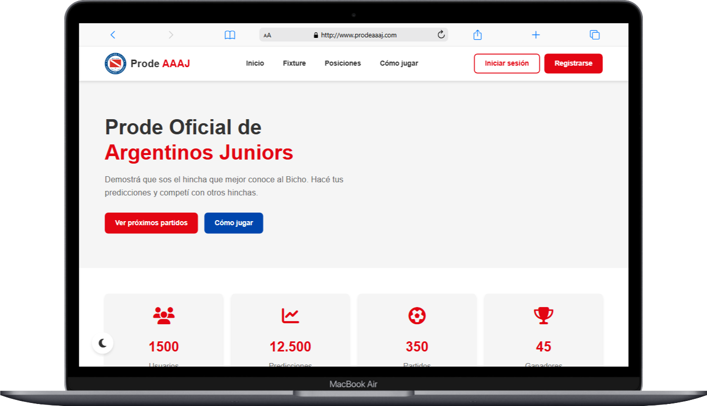 ProdeAAAJ Screenshot 1